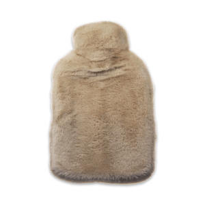 Pouchy-faux-fur-hot-water-bottle-in-mocha-front-image