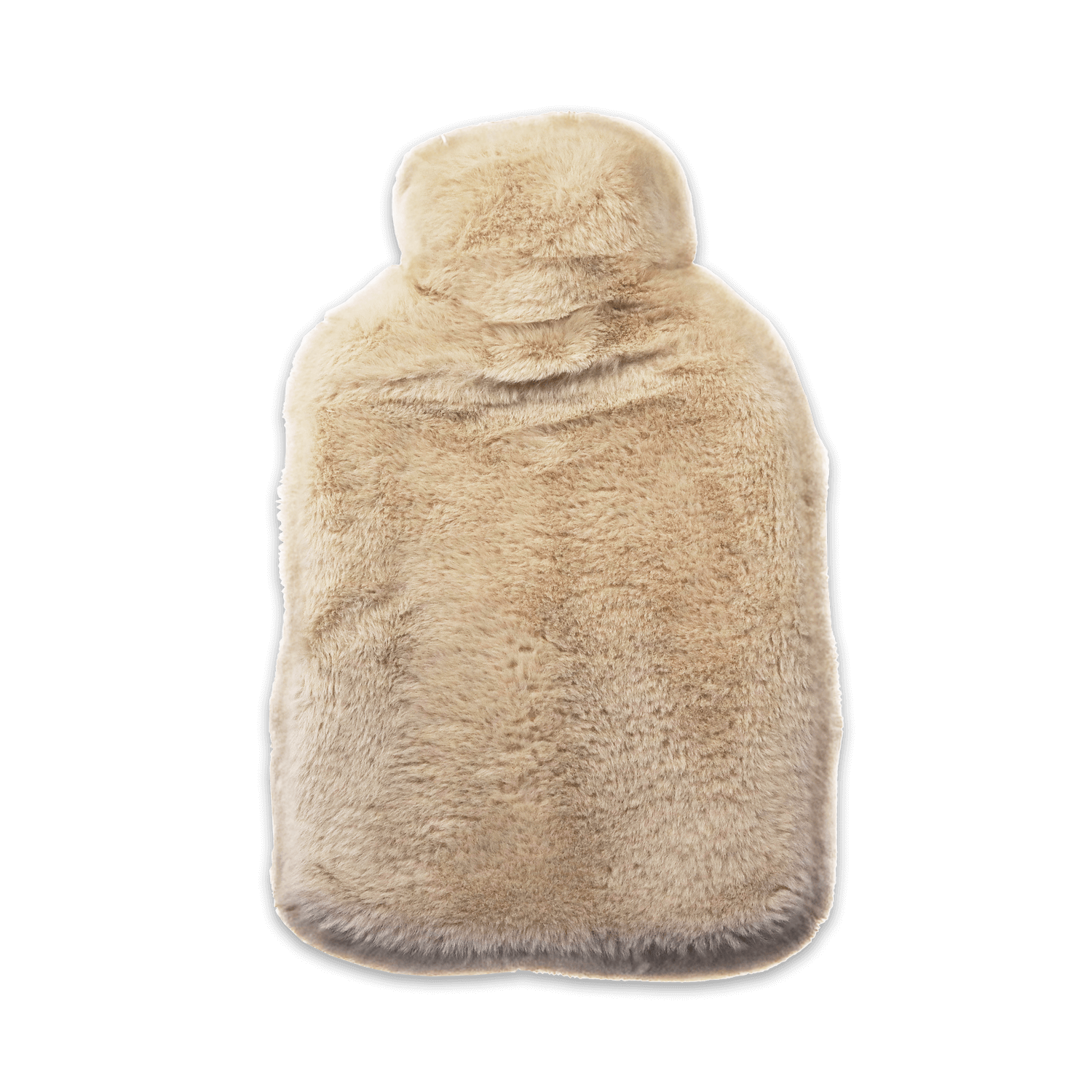 Pouchy-faux-fur-hot-water-bottle-in-mocha-front-with-no-white-background